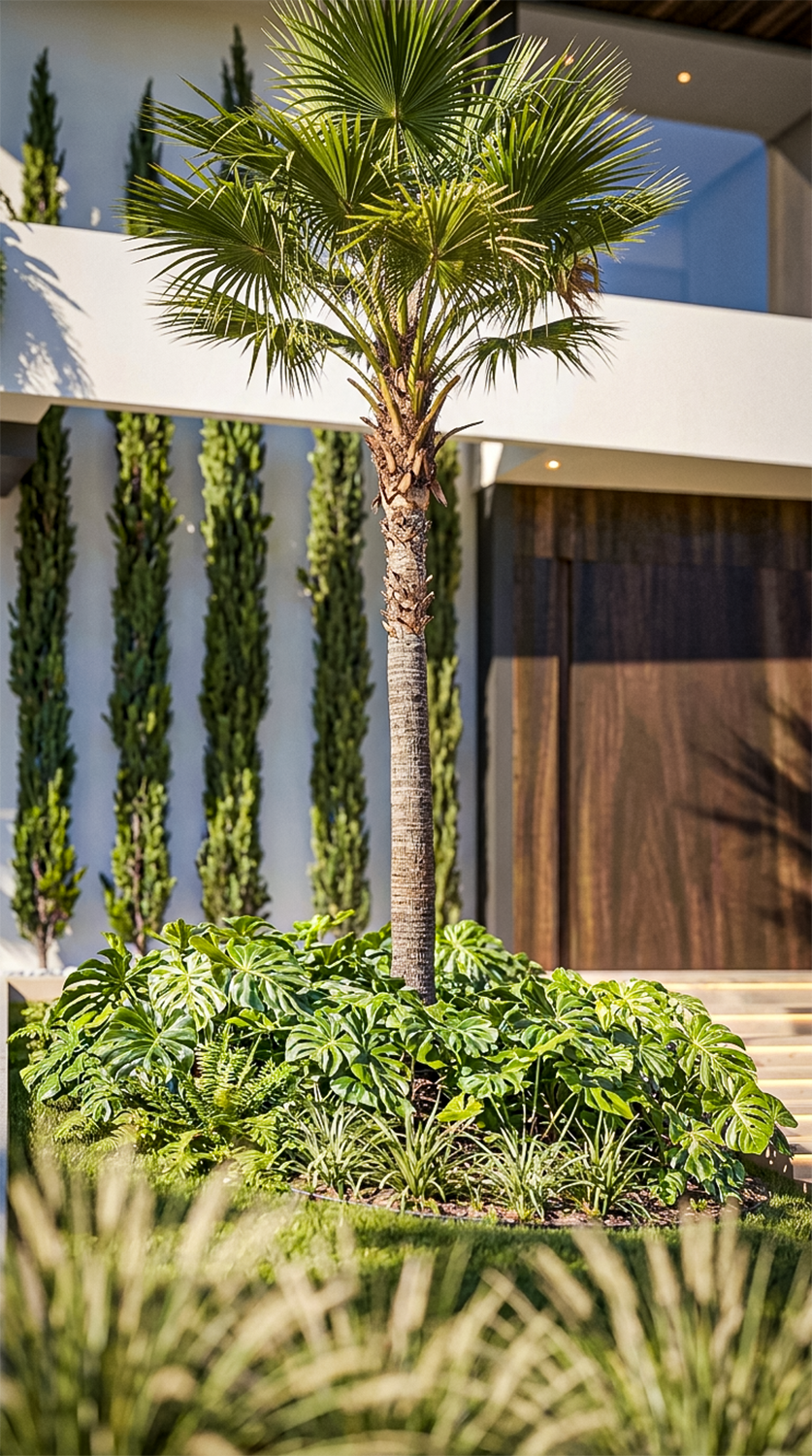Detalhe do jardim